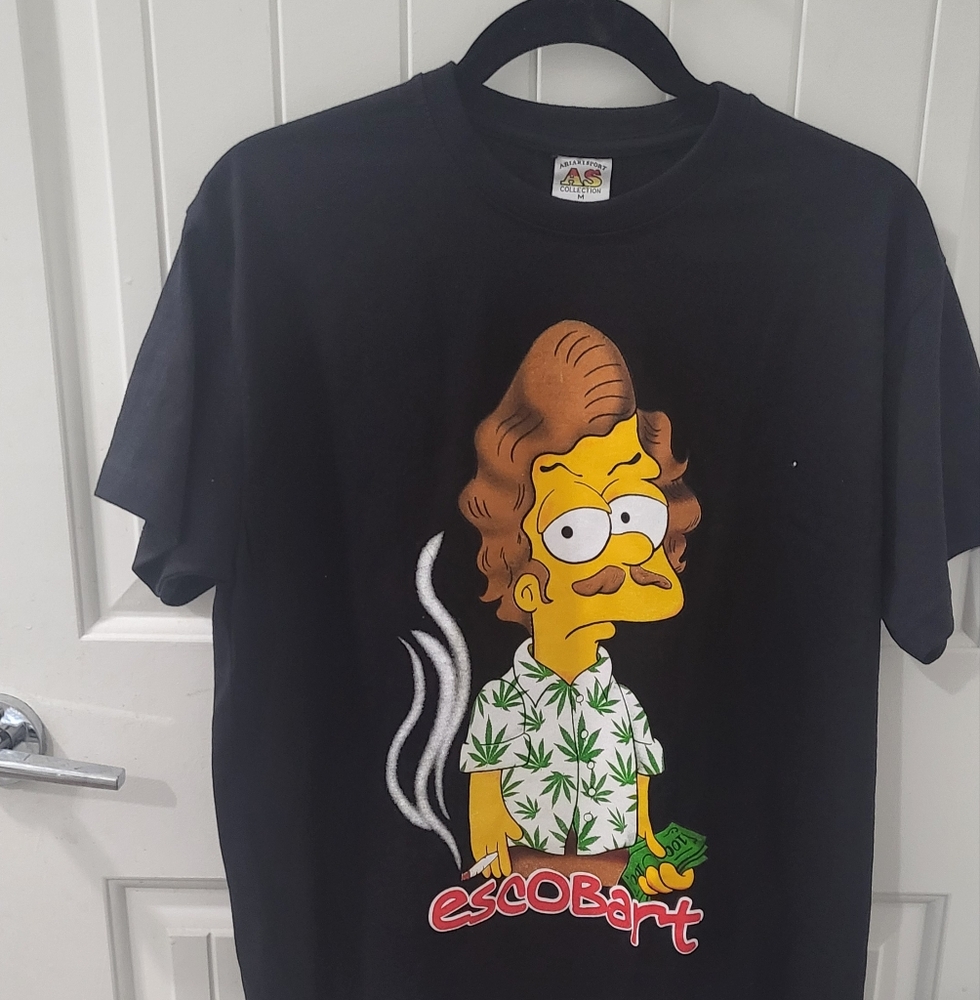 Black Escobart Graphic T-Shirt